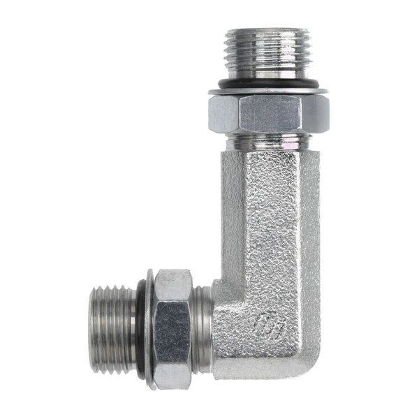 Brennan Industries 06MAORB-06MAORB 90 Deg Elbow Long Frg (2.08 L) 6807-LL-06-06-NWO-FG - main